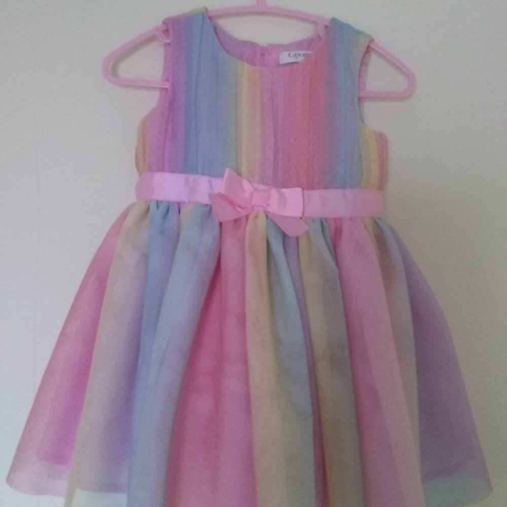 Pretty rainbow dress
